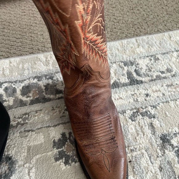 1883 Lucchese Brown boots 6 1/2B - Picture 3 of 7